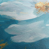 Floral 501 Canvas Art 18" x 24" / 45 x 60 cm / Black