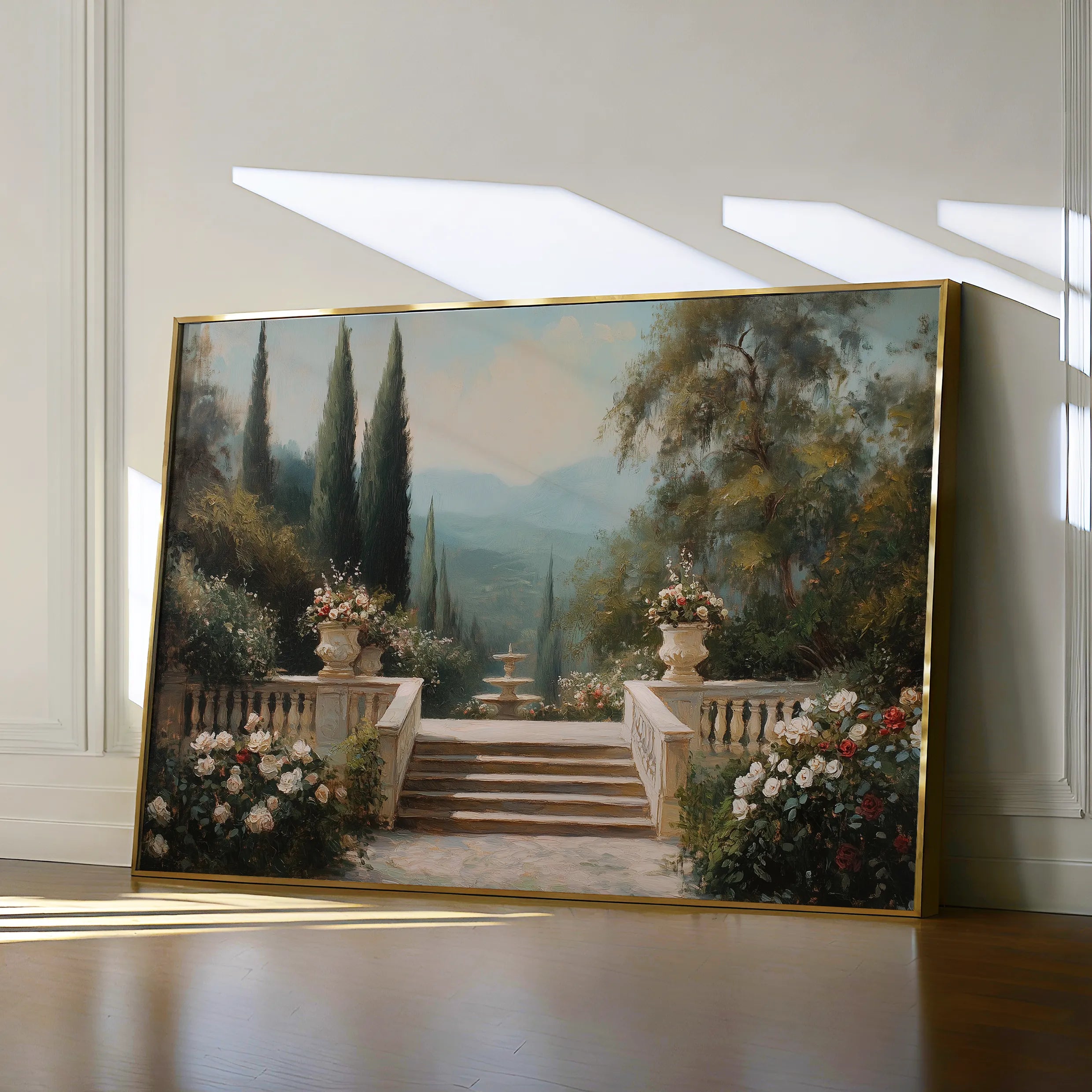Landscape 501 Canvas Art 18" x 24" / 45 x 60 cm / Black