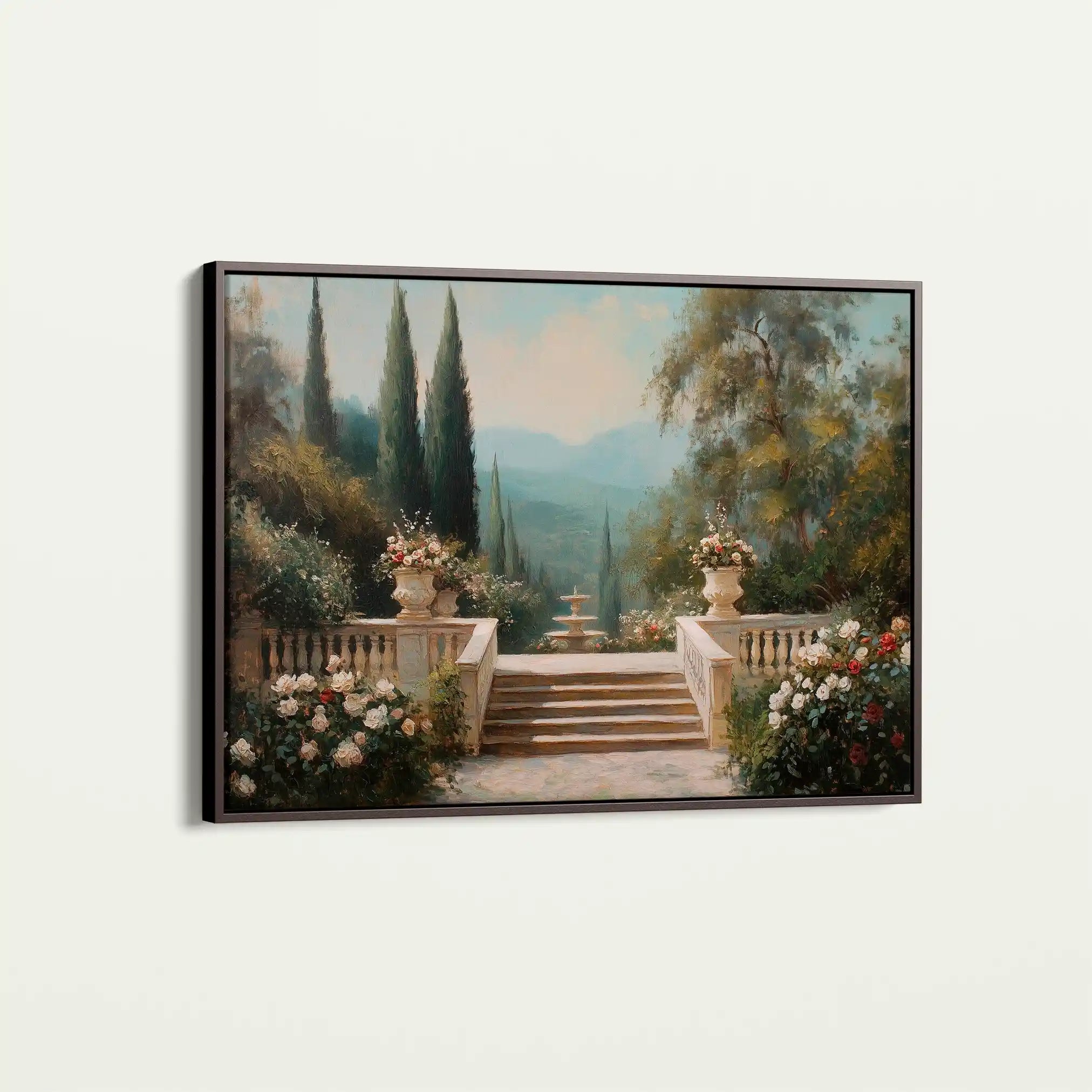 Landscape 501 Canvas Art 60 x 40 cm / Black