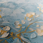 Floral 502 Canvas Art 18" x 24" / 45 x 60 cm / Black