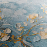 Floral 502 Canvas Art 60 x 40 cm / Black