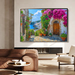 Landscape 502 Canvas Art 18" x 24" / 45 x 60 cm / Black