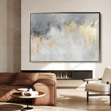 Abstract 503 Canvas Art 18" x 24" / 45 x 60 cm / Black