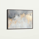 Abstract 503 Canvas Art 18" x 24" / 45 x 60 cm / Black