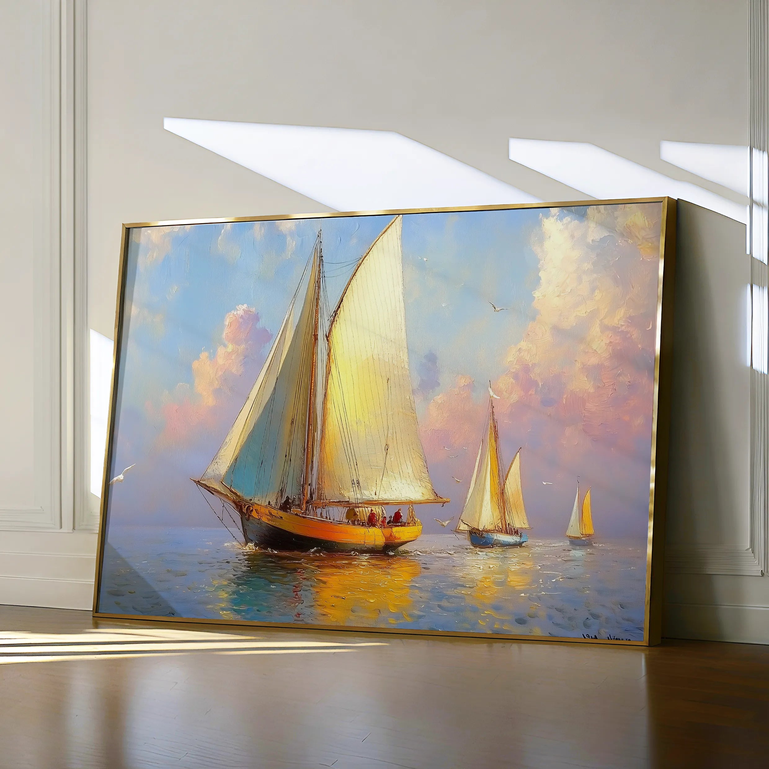 Landscape 503 Canvas Art 18" x 24" / 45 x 60 cm / Black