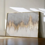 Abstract 504 Canvas Art 18" x 24" / 45 x 60 cm / Black