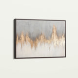 Abstract 504 Canvas Art 18" x 24" / 45 x 60 cm / Black