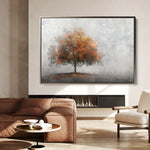Floral 504 Canvas Art 18" x 24" / 45 x 60 cm / Black
