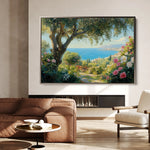 Landscape 504 Canvas Art 18" x 24" / 45 x 60 cm / Black