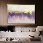 Abstract 505 Canvas Art 18" x 24" / 45 x 60 cm / Black