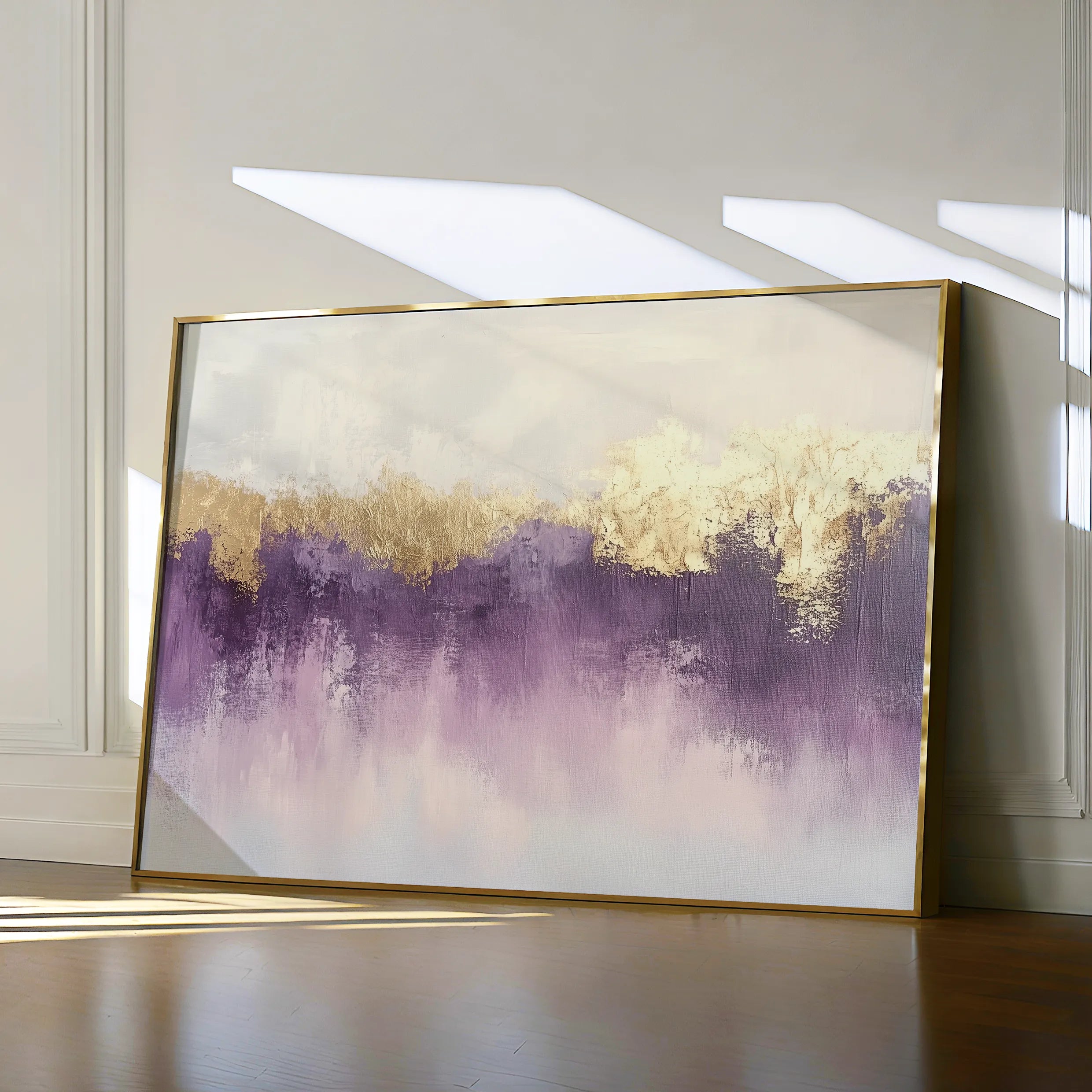 Abstract 505 Canvas Art 18" x 24" / 45 x 60 cm / Black