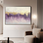 Abstract 505 Canvas Art 18" x 24" / 45 x 60 cm / Black