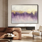 Abstract 505 Canvas Art 18" x 24" / 45 x 60 cm / Black