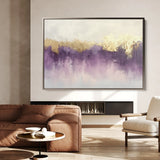 Abstract 505 Canvas Art 18" x 24" / 45 x 60 cm / Black