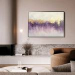 Abstract 505 Canvas Art 18" x 24" / 45 x 60 cm / Black
