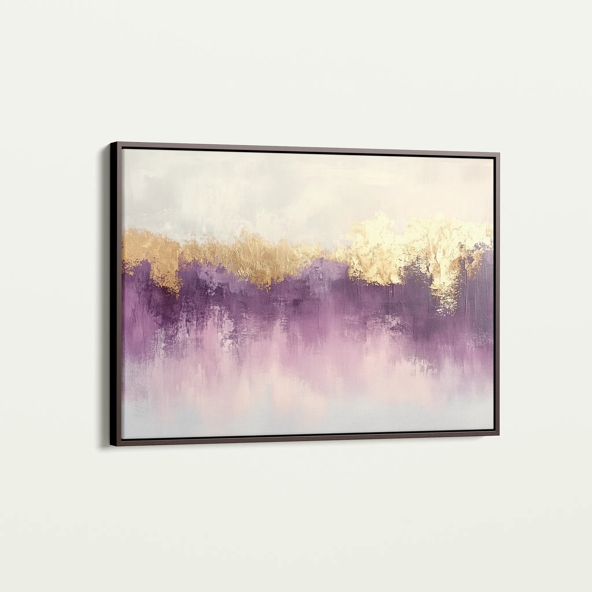 Abstract 505 Canvas Art 18" x 24" / 45 x 60 cm / Black