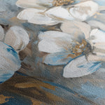 Floral 505 Canvas Art 18" x 24" / 45 x 60 cm / Black