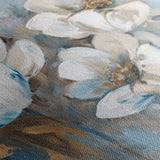 Floral 505 Canvas Art 18" x 24" / 45 x 60 cm / Black