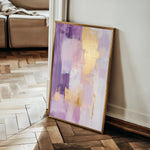 Abstract 506 Canvas Art 18" x 24" / 45 x 60 cm / Black