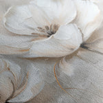 Floral 506 Canvas Art 18" x 24" / 45 x 60 cm / Black