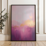Abstract 507 Canvas Art 18" x 24" / 45 x 60 cm / Black