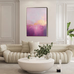 Abstract 507 Canvas Art 18" x 24" / 45 x 60 cm / Black