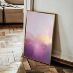 Abstract 507 Canvas Art 18" x 24" / 45 x 60 cm / Black