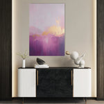 Abstract 507 Canvas Art 18" x 24" / 45 x 60 cm / Black