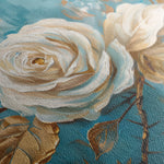 Floral 507 Canvas Art 18" x 24" / 45 x 60 cm / Black