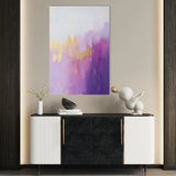 Abstract 508 Canvas Art 18" x 24" / 45 x 60 cm / Black