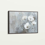 Floral 508 Canvas Art 18" x 24" / 45 x 60 cm / Black