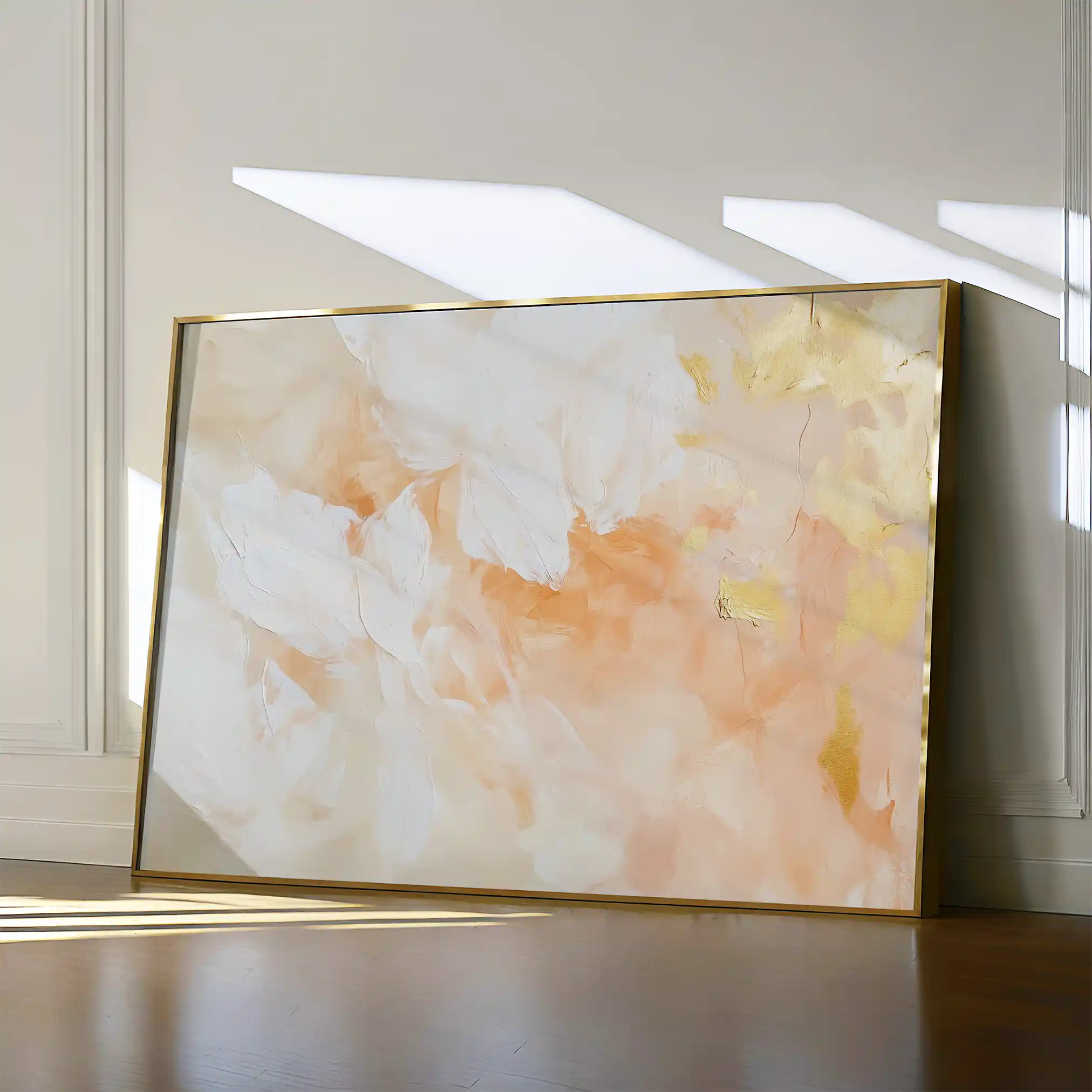 Abstract 509 Canvas Art 18" x 24" / 45 x 60 cm / Black