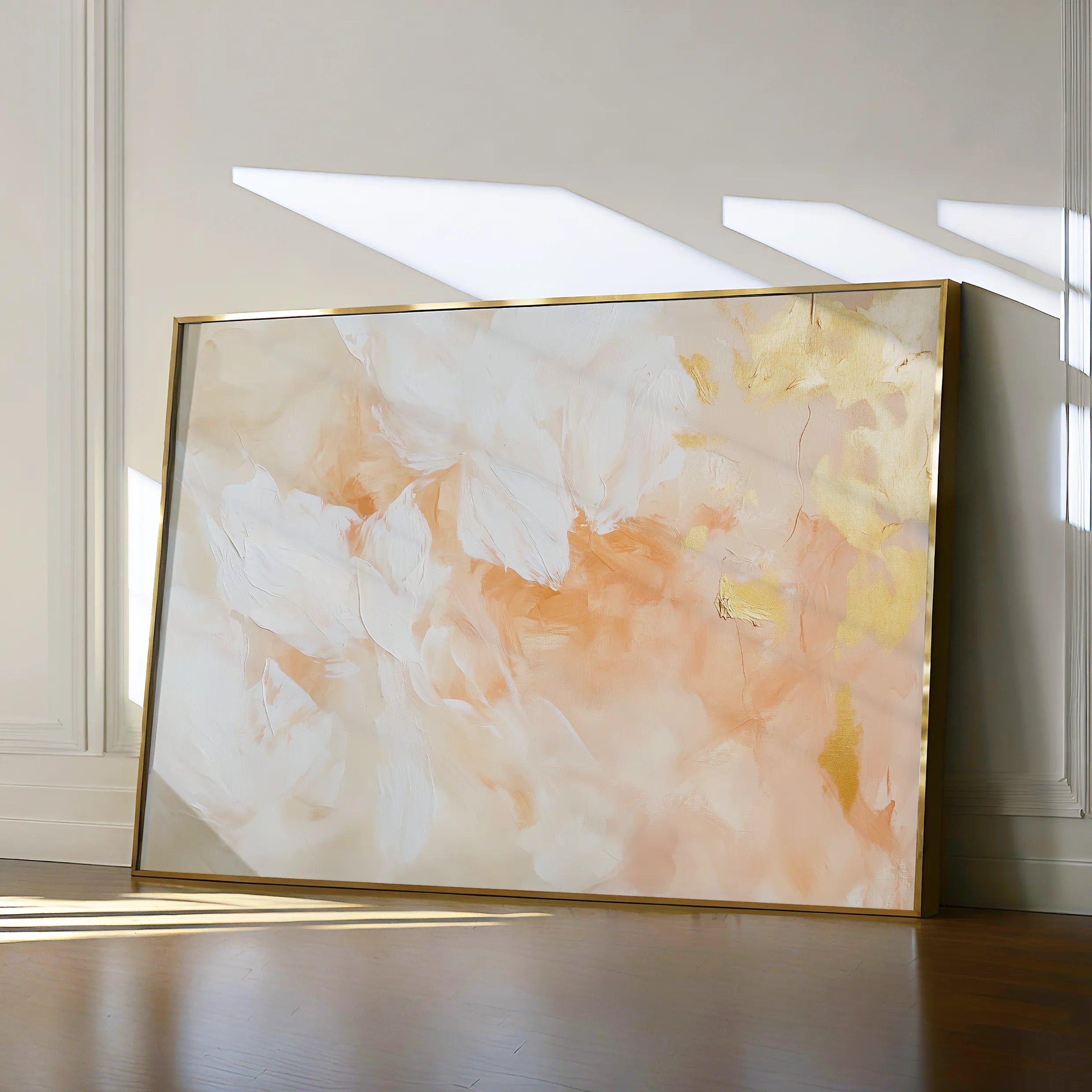 Abstract 509 Canvas Art 18" x 24" / 45 x 60 cm / Black