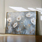 Floral 509 Canvas Art 18" x 24" / 45 x 60 cm / Black