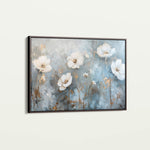Floral 509 Canvas Art 18" x 24" / 45 x 60 cm / Black