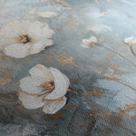 Floral 509 Canvas Art 18" x 24" / 45 x 60 cm / Black