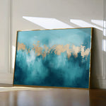 Abstract 510 Canvas Art 18" x 24" / 45 x 60 cm / Black