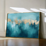 Abstract 510 Canvas Art 18" x 24" / 45 x 60 cm / Black
