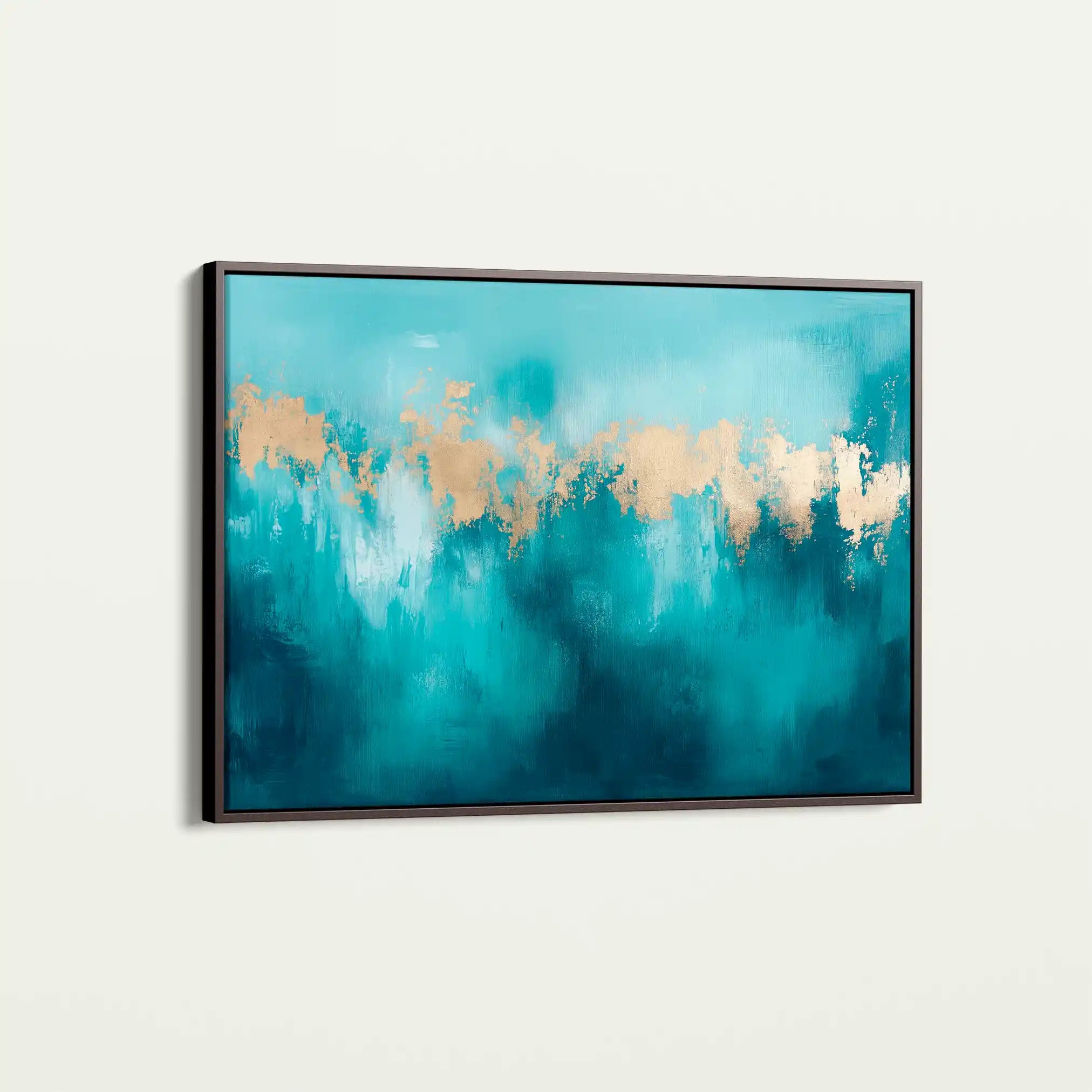 Abstract 510 Canvas Art 60 x 40 cm / Black