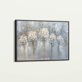 Floral 511 Canvas Art 18" x 24" / 45 x 60 cm / Black