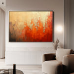Abstract 512 Canvas Art 18" x 24" / 45 x 60 cm / Black