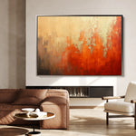 Abstract 512 Canvas Art 18" x 24" / 45 x 60 cm / Black