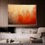 Abstract 512 Canvas Art 18" x 24" / 45 x 60 cm / Black