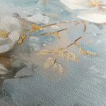 Floral 512 Canvas Art 18" x 24" / 45 x 60 cm / Black