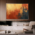 Abstract 513 Canvas Art 18" x 24" / 45 x 60 cm / Black