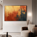 Abstract 513 Canvas Art 18" x 24" / 45 x 60 cm / Black