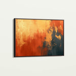 Abstract 513 Canvas Art 18" x 24" / 45 x 60 cm / Black