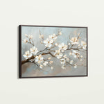 Floral 513 Canvas Art 18" x 24" / 45 x 60 cm / Black