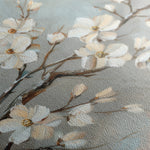Floral 513 Canvas Art 18" x 24" / 45 x 60 cm / Black
