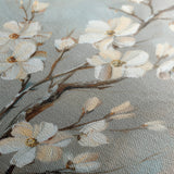 Floral 513 Canvas Art 18" x 24" / 45 x 60 cm / Black
